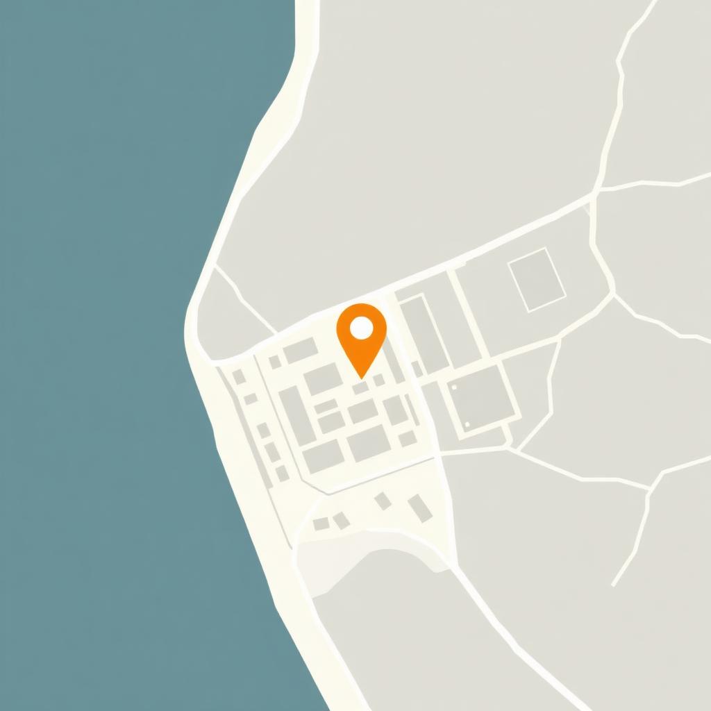 Kaart van Monnickendam met de locatie van Mdam Box